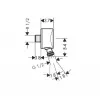 Hansgrohe UGLIĆ FIXFIT S