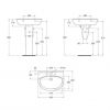 LAVABO 55X45 VIDIMA ULYSSE