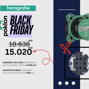 Hansgrohe SET UGRADNO TELO + ADAPTER