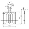 GREJAČ CG-1400W 230V KONČAR NT