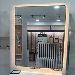 OGLEDALO HARMONIJA 100X120 BRONZA