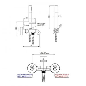 REMER METRICA SLAVINA ZA KADU BRUSH GOLD
