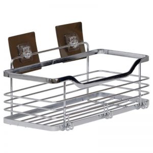 ŽIČANA VELIKA POLICA SAMOLEPLJIVA HROM