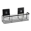 ŽIČANA POLICA SAMOLEPLJIVA CRNA