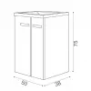 DONJI DEO 50 L EURIDIKA