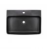 LAVABO 600X425X135 MINOTTI CRNI