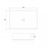LAVABO 60X36X13 COPEN NADGRAD.