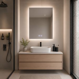 OGLEDALO AQUALAND 60X80 TCH+HEAT