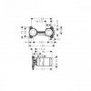 Hansgrohe UGRADNO TELO LAVABO IBOX