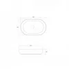 LAVABO 56X39 COPEN NADGRADNI