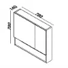 GORNJI DEO 800 NOVA WHITE