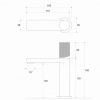 COPEN NOOK GRIP SLAVINA ZA LAVABO HROM
