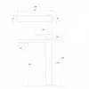 COPEN NOOK SLAVINA ZA LAVABO VISOKA BLACK