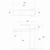 COPEN NOOK SLAVINA ZA LAVABO HROM