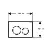 TASTER DELTA 20 CRNA MAT