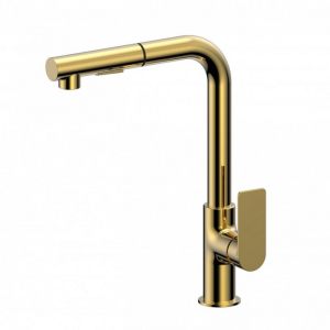 COPEN NOOK SLAVINA ZA SUDOPERU SA TUŠEM  BRUSHED GOLD