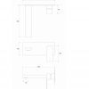 COPEN NOOK UGRADNA SLAVINA ZA LAVABO HROM