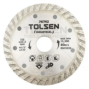 TOLSEN REZNA PLOČA 115 TURBO DIJAMANTSKA