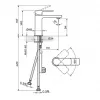 ROSAN S2 SLAVINA ZA LAVABO 230101