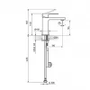 ROSAN S2 SLAVINA ZA LAVABO HLADNA VODA 254101