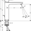 Hansgrohe VERNIS LAVABO 190 CRNA/MAT