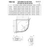KABINA R80/CH SQ LINE SILVER