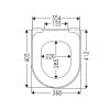 Villeroy & Boch - WC DASKA V&B O NOVO