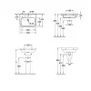 Villeroy & Boch  -  LAVABO 60X47 V&B ARCHITECTURA