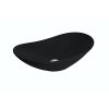 LAVABO 615X360 CRNI MAT