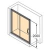 PARAVAN 130 HUPPE BLACK KLIZNA