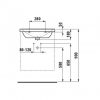 LAUFEN - LAVABO 60X46  LUA KONZOLNA