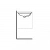 LAVABO 60X40 LAUFEN PODGRADNI