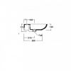 LAVABO 75X45 OLYMPIA CLEAR