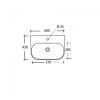 LAVABO 60X43 OLYMPIA SYNTHESIS