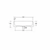LAVABO 50X40 OLIMPIA PADDLE BELI