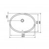 LAVABO 55X43 PODGRADNI 70100