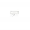 LAVABO 80X48 SHARP 37300 U