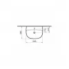 LAVABO 60X48 VITRA ZENTRUM