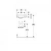 LAVABO 38X28 GEBERIT ICON DESNI