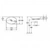 Villeroy & Boch - LAVABO 56X38 V&B LOOP SA PRELIVOM