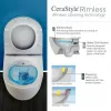 WC ŠOLJA CITY CRNA RIMLES