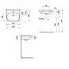 LAUFEN - LAVABO 50X46  LUA