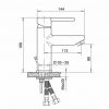 MINOTTI TUBO SLAVINA ZA LAVABO DARK