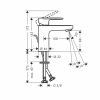 Hansgrohe VERNIS BLEND SLAVINA ZA LAVABO 100