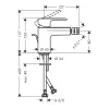 Hansgrohe VERNIS BLEND SLAVINA ZA BIDE