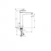Hansgrohe TALIS E LAVABO 240 GOLD
