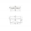 LAVABO 80x45 ELITE 32200 U