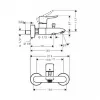 Hansgrohe METRIS SLAVINA ZA KADU