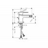 Hansgrohe VERNIS BLEND SLAVINA ZA BIDE CRNA/MAT
