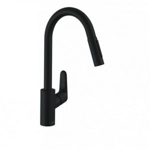 Hansgrohe FOCUS SLAVINA ZA SUDOPERU SA TUŠEM BLACK MAT